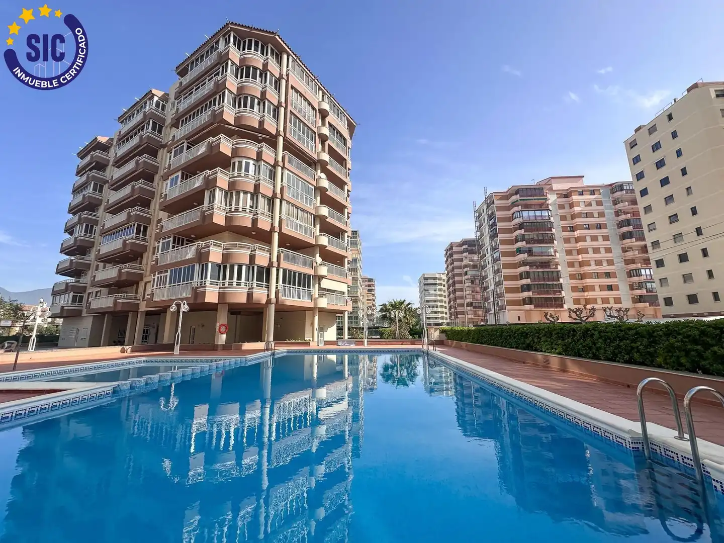 Piscina de Apartamento en venta en Benicasim / Benicàssim con Jardín privado, Terraza y Trastero