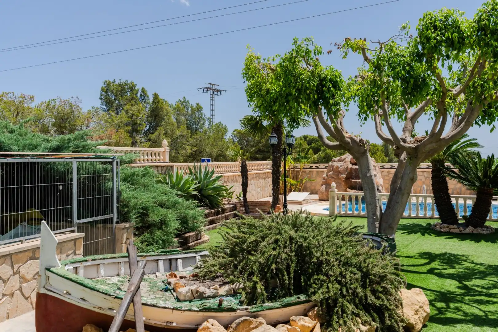 Jardín de Casa o chalet en venta en San Vicente del Raspeig / Sant Vicent del Raspeig con Aire acondicionado, Calefacción y Jardín privado