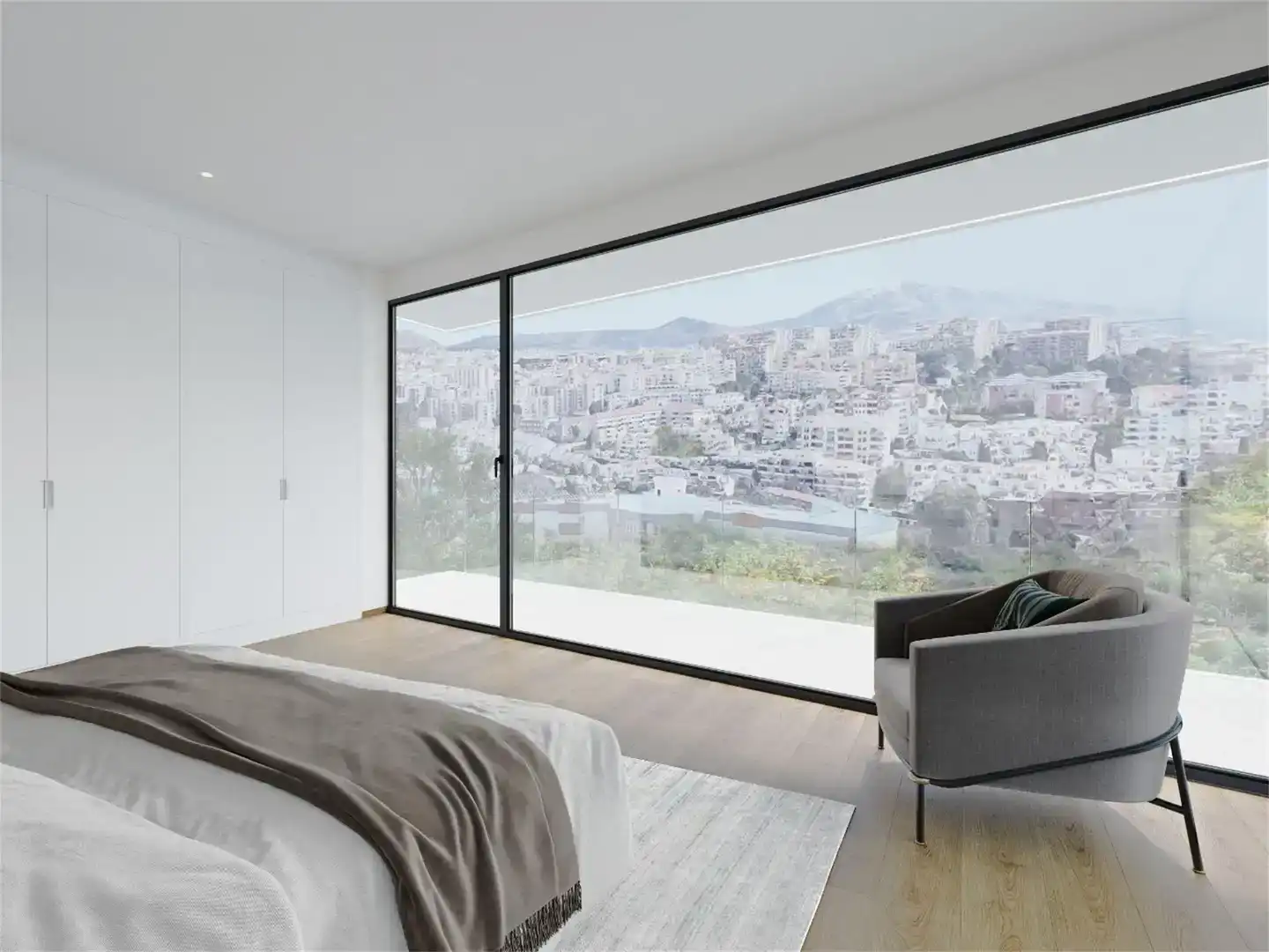 Schlafzimmer von Grundstücke zum Verkauf in Benalmádena