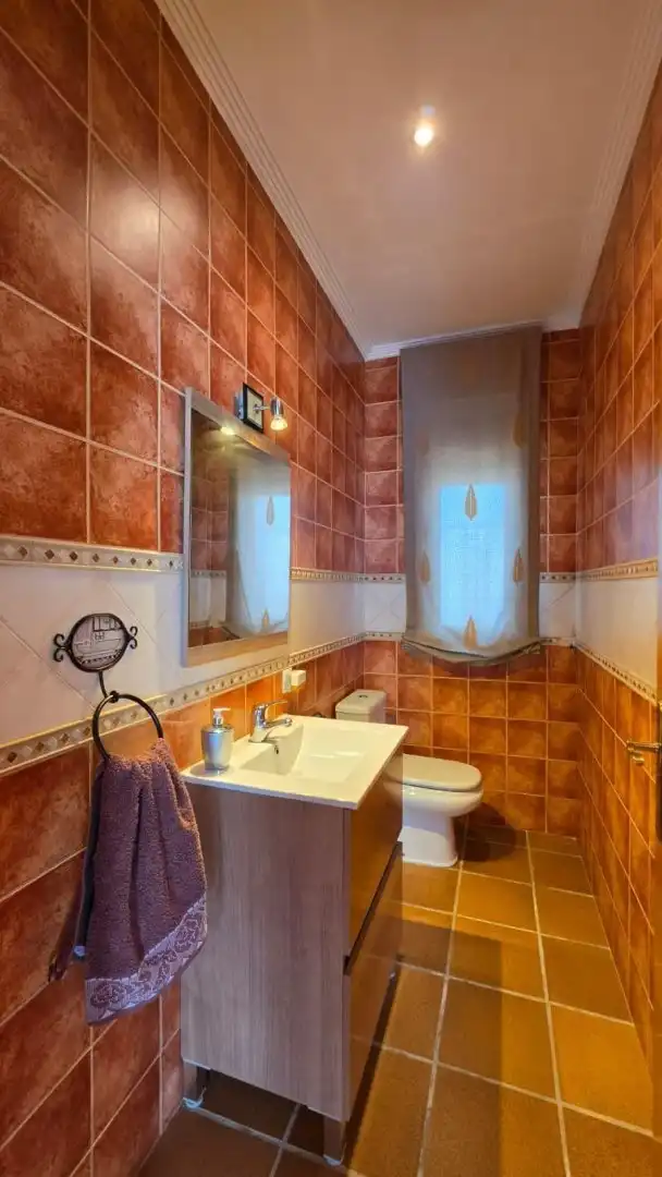 Baño de Casa o chalet en venta en Guillena con Aire acondicionado y Piscina