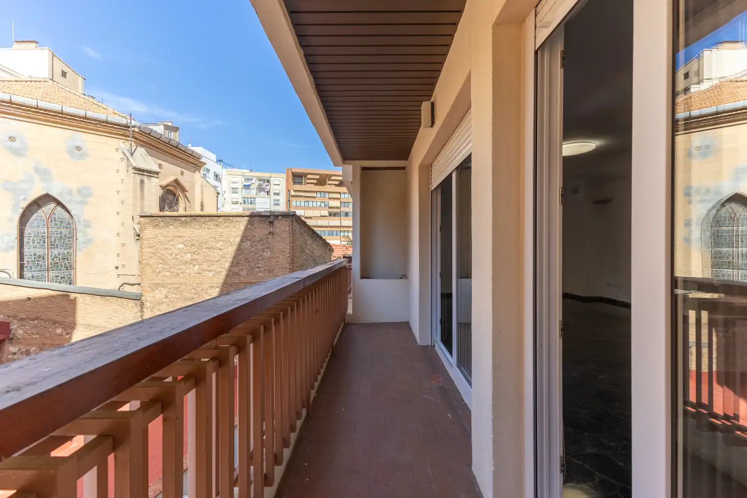Balcony of Flat for sale in Valencia  with Air Conditioner, Heating and Balcony