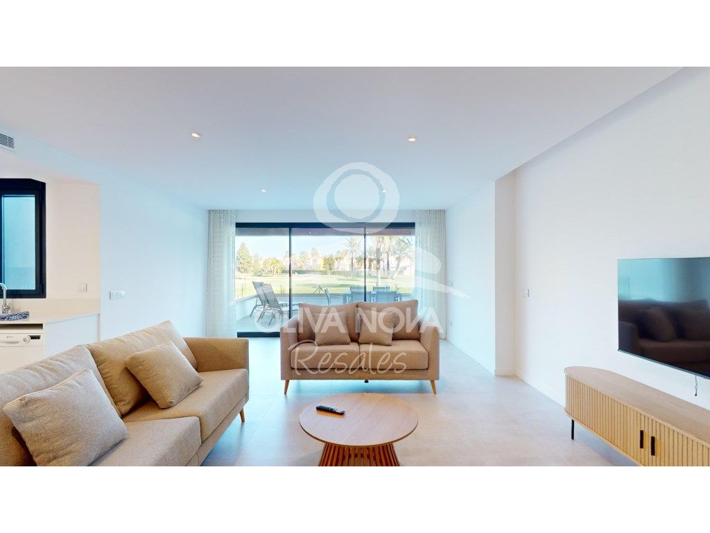 Living room of Apartment for sale in Oliva  with Terrace and Community pool
