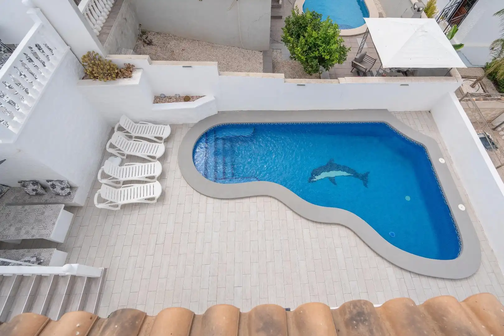Piscina de Casa o chalet en venta en Mazarrón con Aire acondicionado, Calefacción y Jardín privado