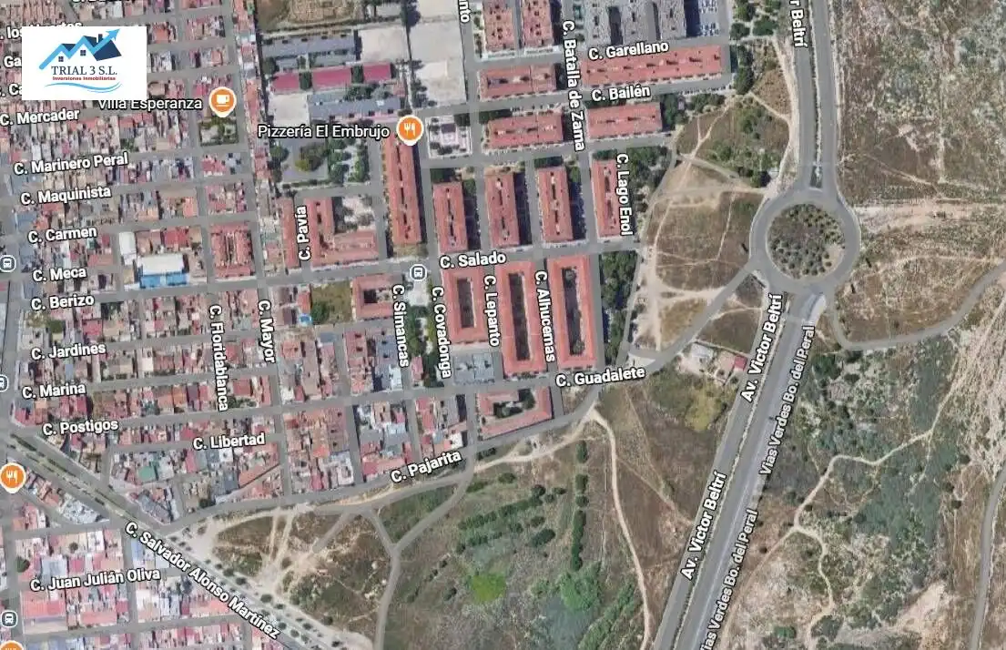 Vista exterior de Piso en venta en Cartagena