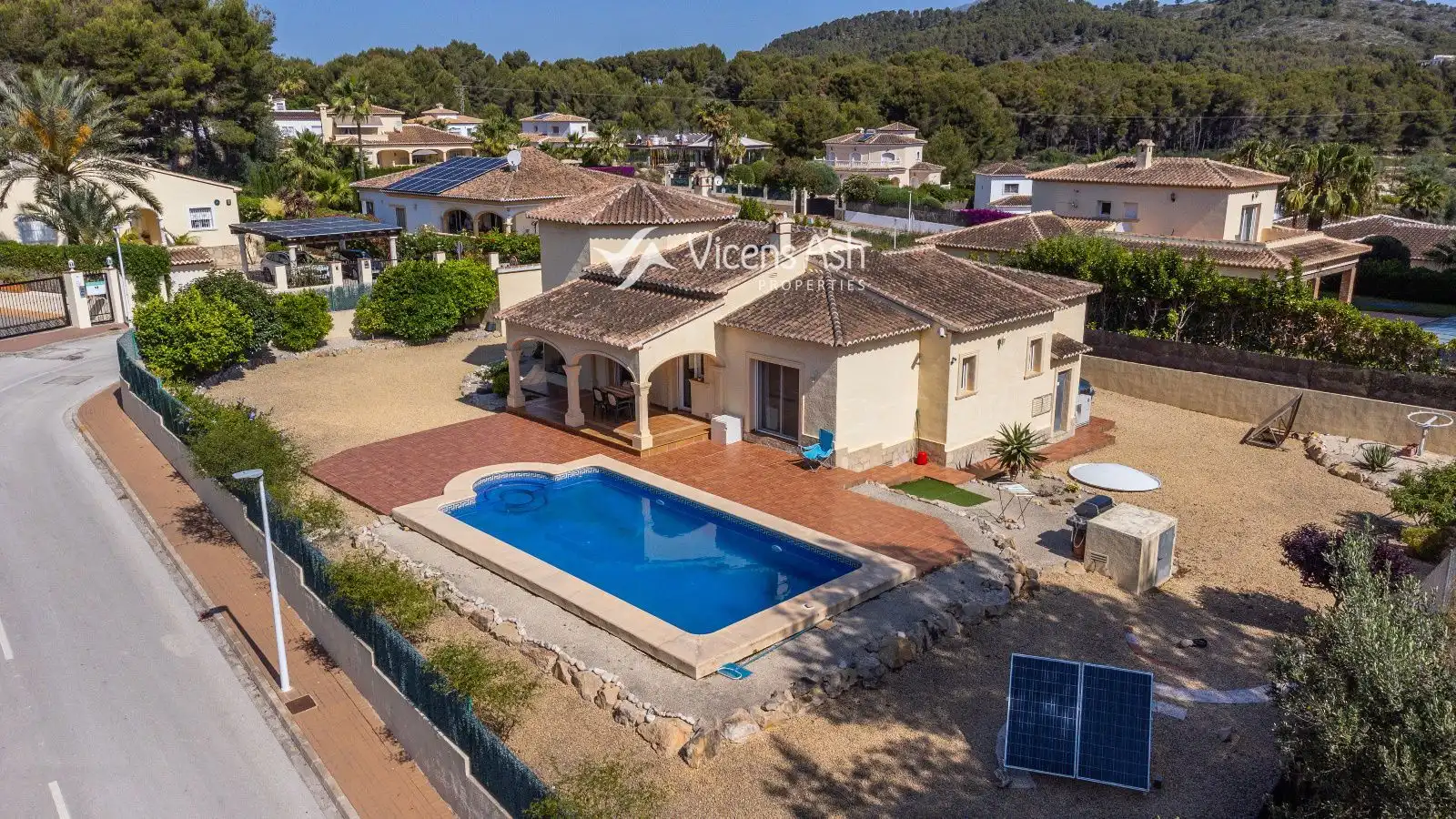 Exterior view of Houses for sale in Jávea / Xàbia  with Heating