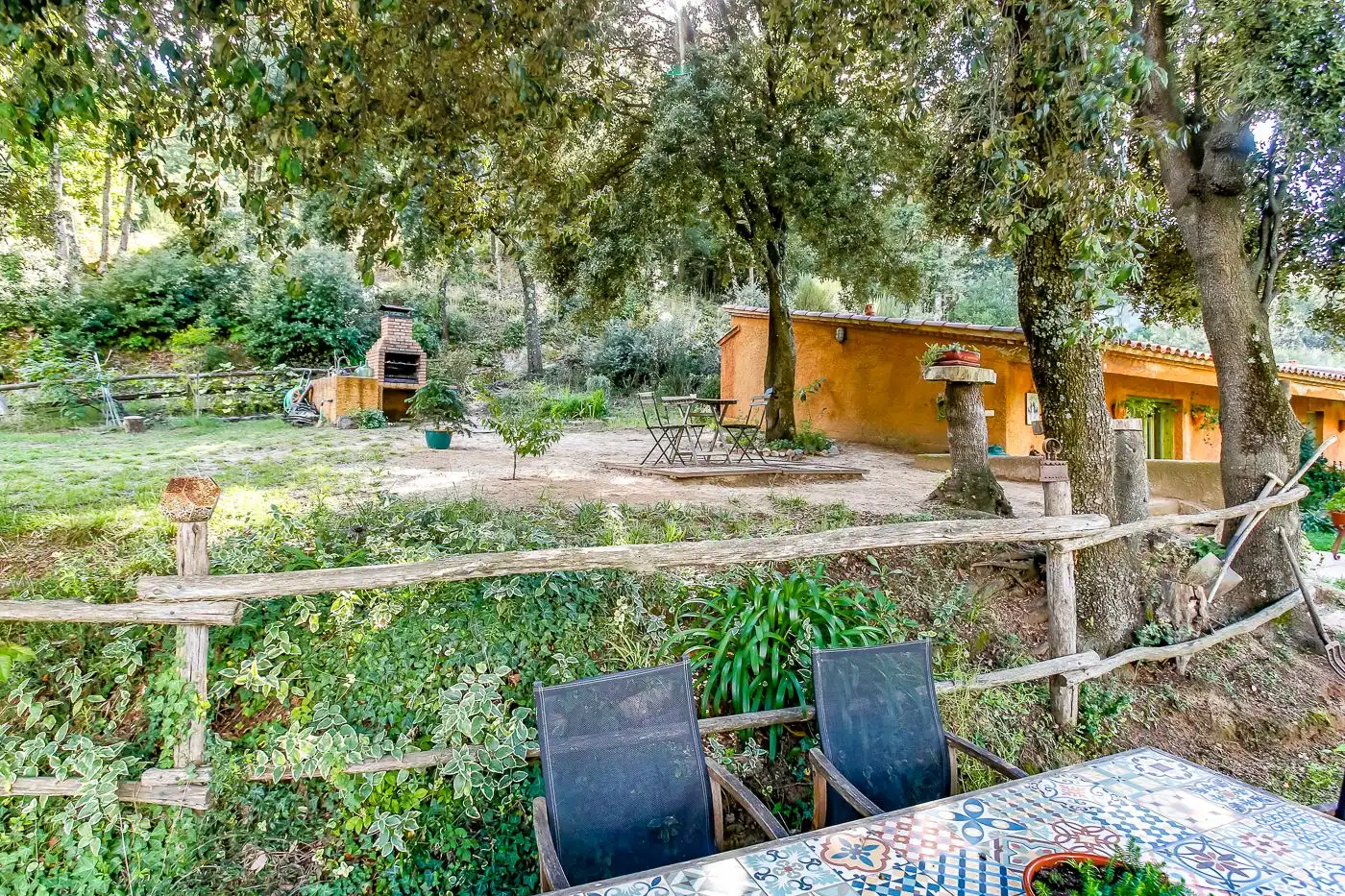Jardín de Finca rústica en venta en Arbúcies con Calefacción, Terraza y Trastero