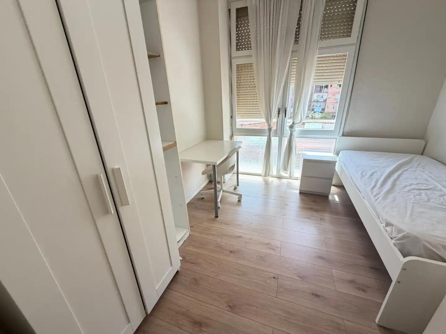 Bedroom of Flat for rent in Lleida  with Heating, Parquet flooring and Furnished