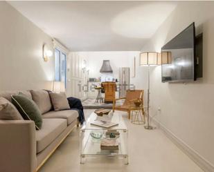 Sala d'estar de Dúplex de lloguer en  Madrid Capital amb Aire condicionat, Calefacció i Terrassa