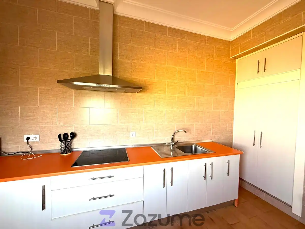 Kitchen of Flat for rent in Fuentes de Andalucía  with Air Conditioner, Heating and Terrace