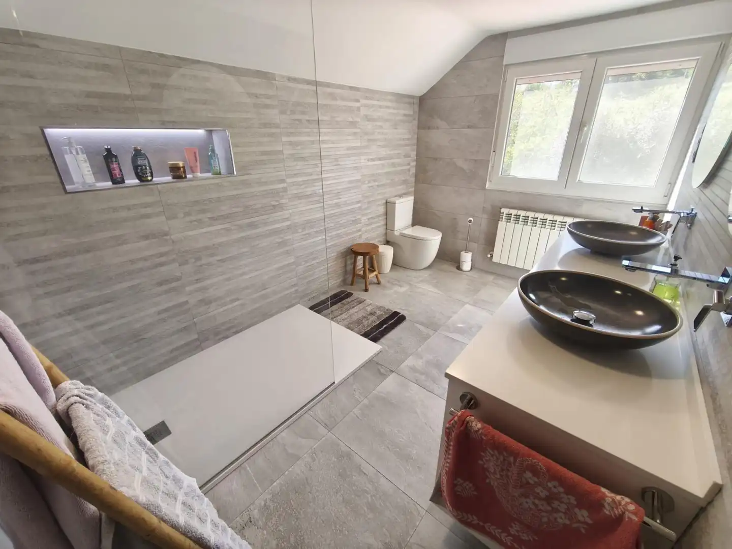 Baño de Local en venta en Lousame con Aire acondicionado, Calefacción y Amueblado