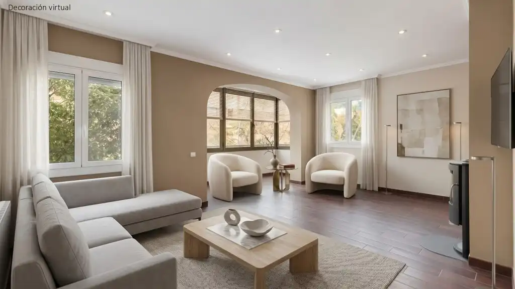 Apartament amb piscina en venda a Les Corts