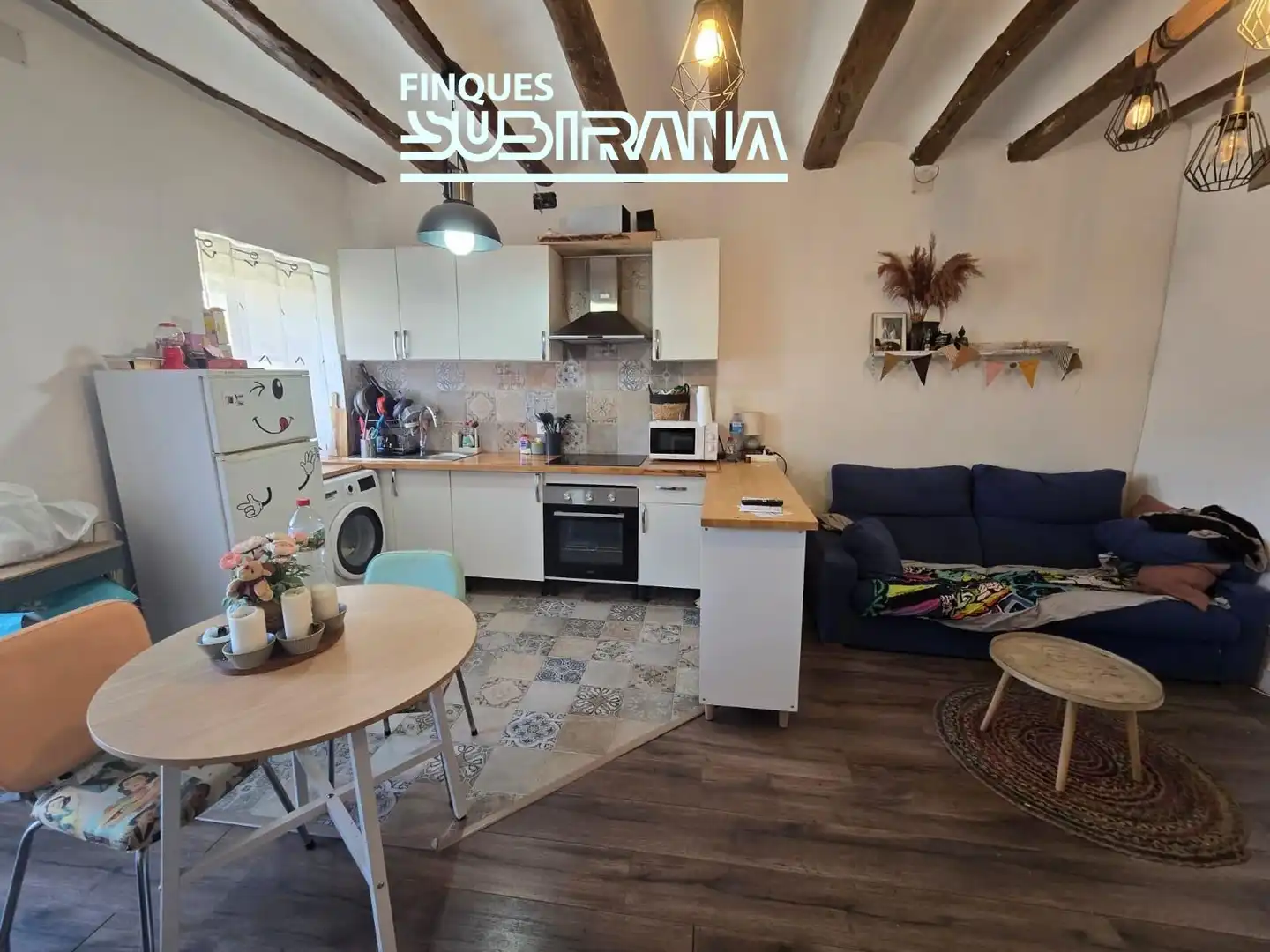 Kitchen of Flat for sale in Carme  with Heating, Parquet flooring and Storage room