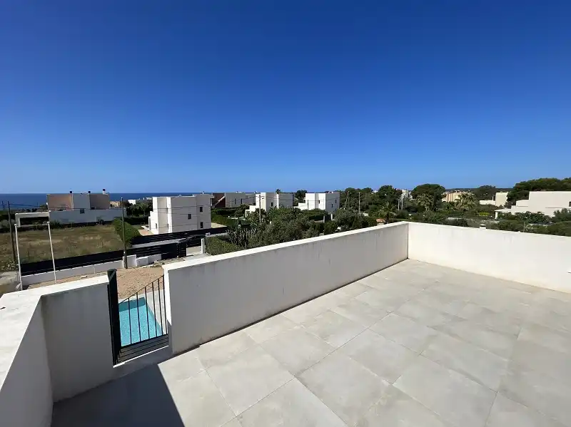 Terrasse von Haus oder Chalet zum Verkauf in Llucmajor mit Klimaanlage, Privatgarten und Terrasse