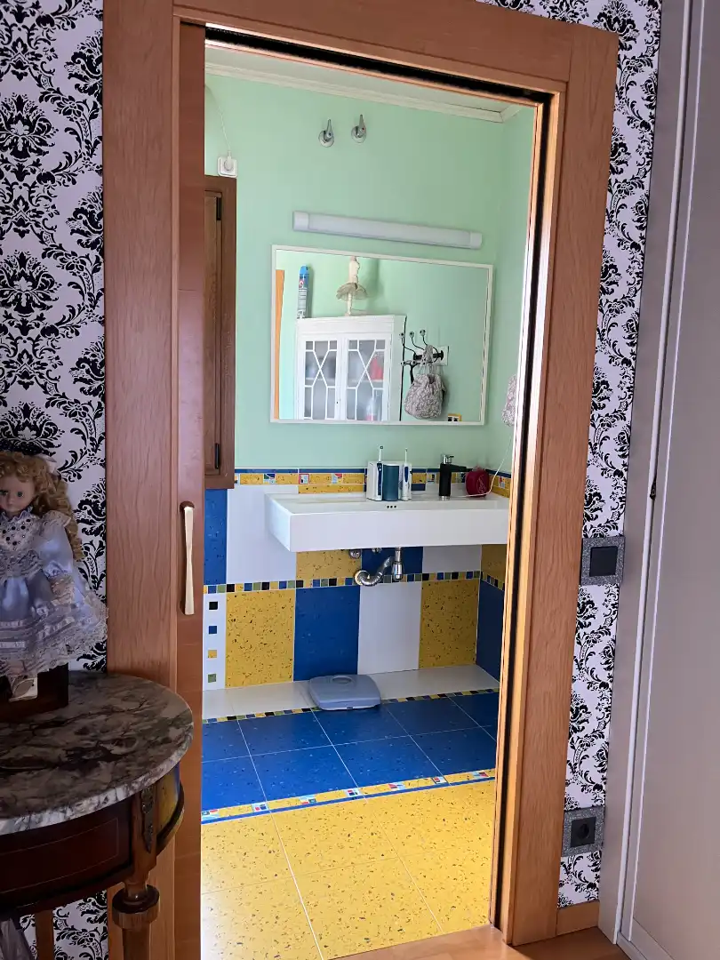 Bany de Casa o xalet en venda en Vilanova del Vallès amb Aire condicionat, Calefacció i Jardí privat