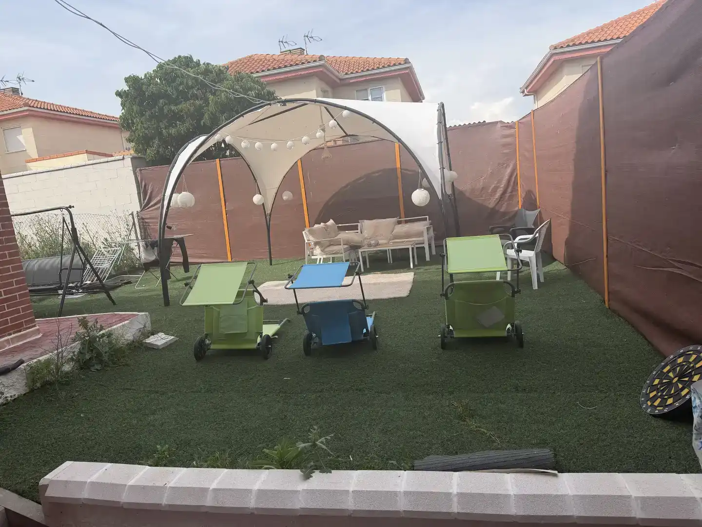 Terraza de Casa o chalet en venta en Villaverde de Medina con Jardín privado, Trastero y Balcón