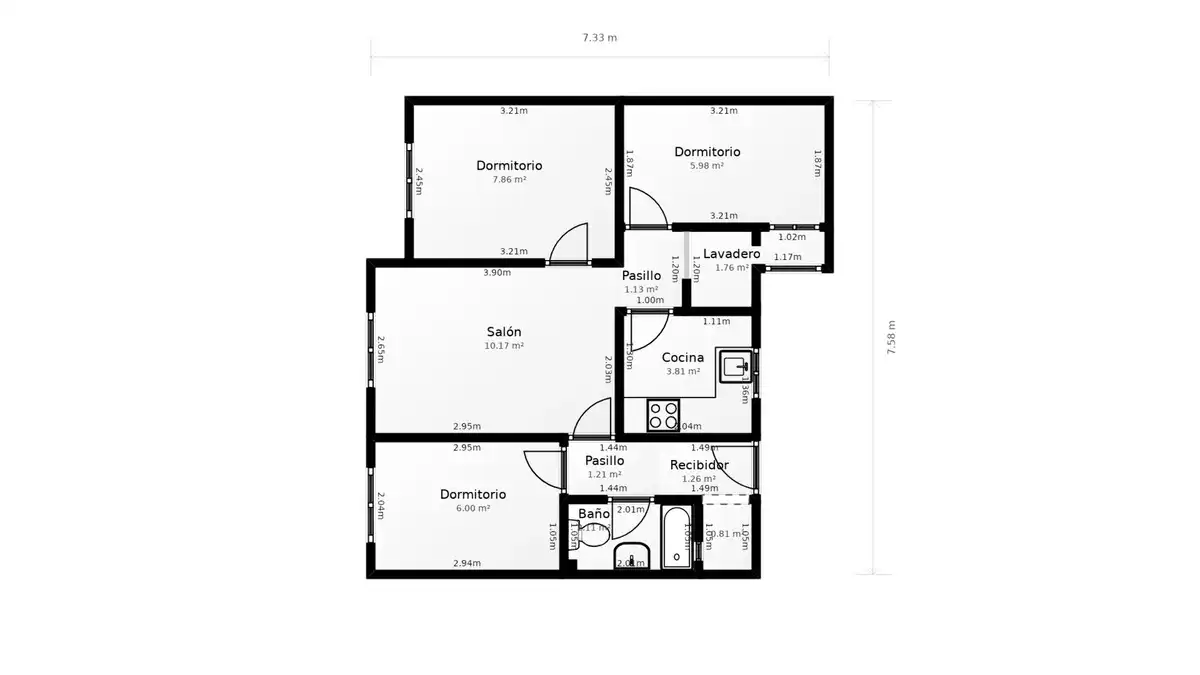 Piso en venta en Sabadell