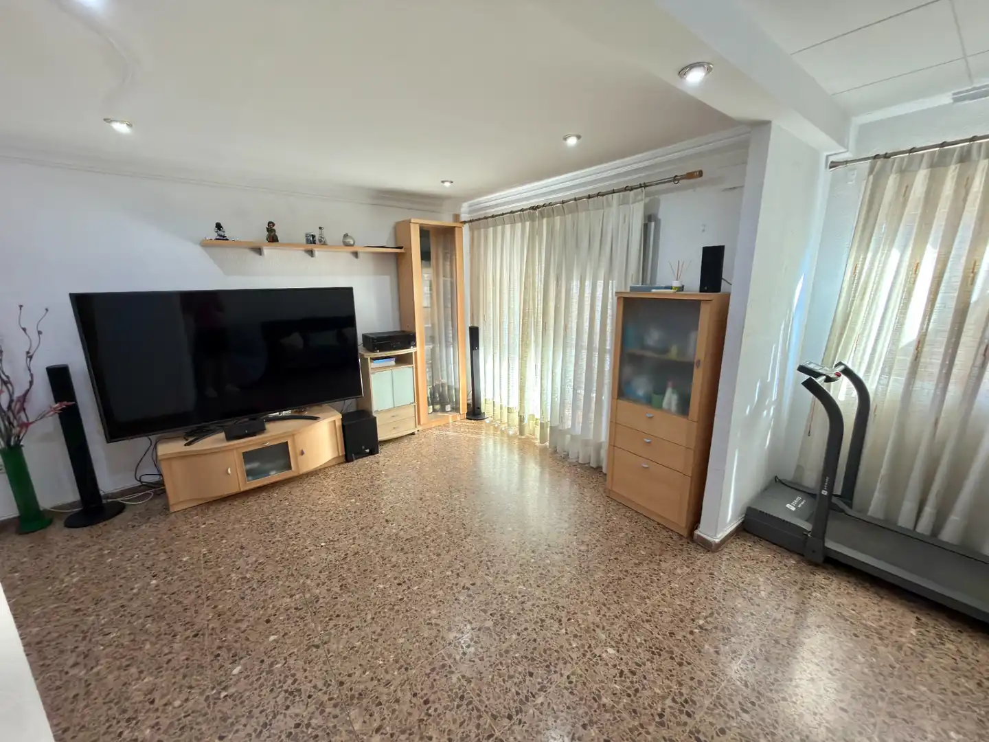 Sala d'estar de Pis en venda en Manises amb Aire condicionat i Moblat