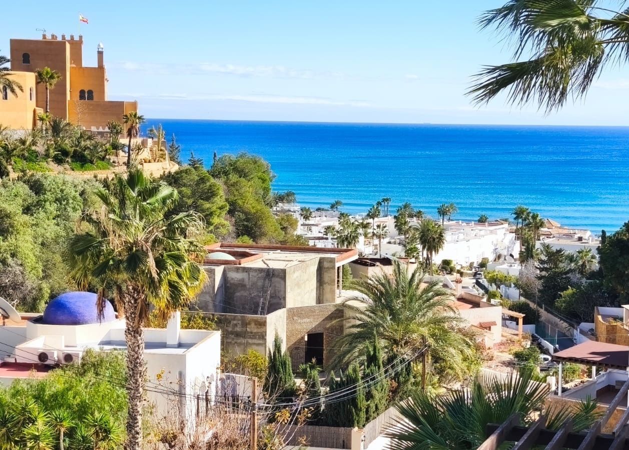 Vista exterior de Dúplex en venda en Mojácar amb Terrassa i Piscina comunitària