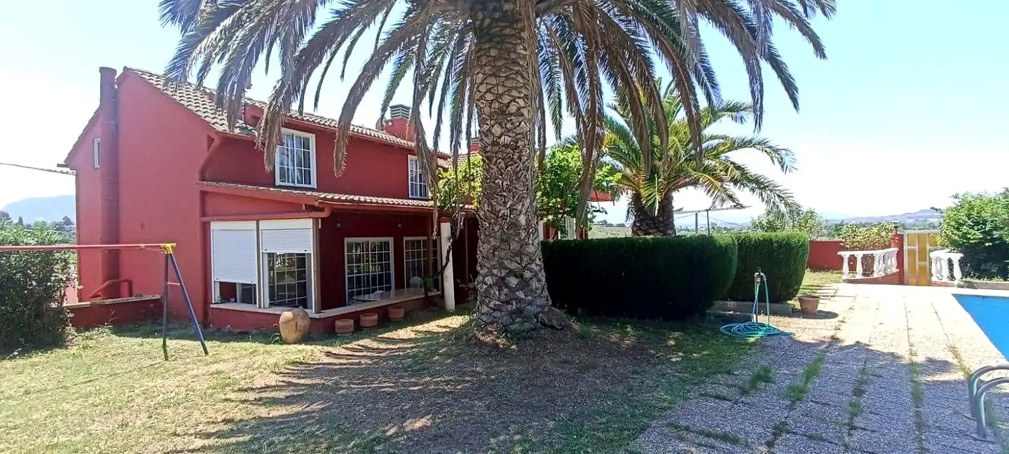 Vista exterior de Casa o chalet en venta en Villamediana de Iregua con Aire acondicionado, Calefacción y Jardín privado