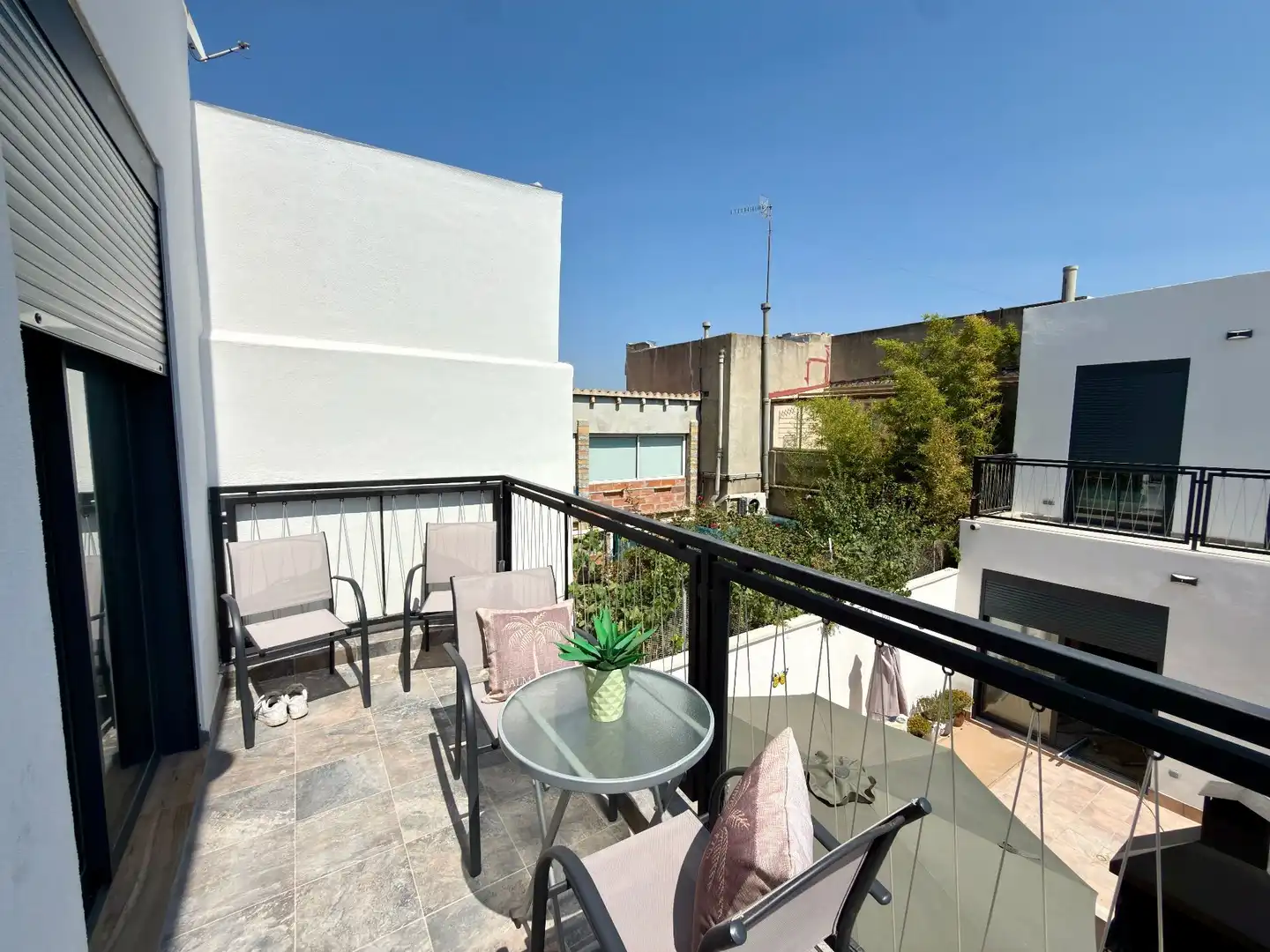 Terraza de Casa o chalet en venta en Santa Margarida I Els Monjos con Aire acondicionado, Jardín privado y Terraza