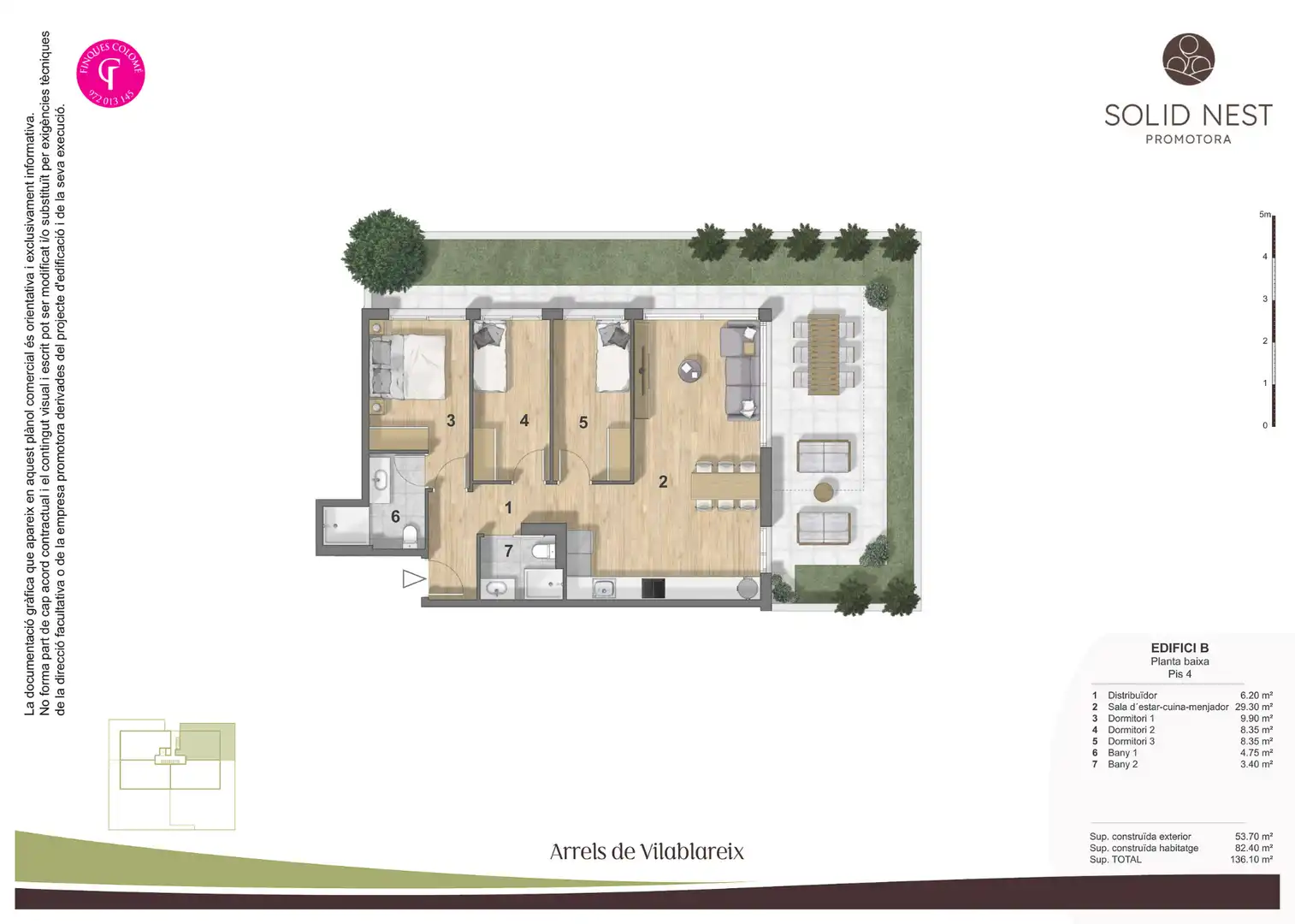 New build Ground floor with terrace for sale in Carrer Francesc Macià 13, imagen 3