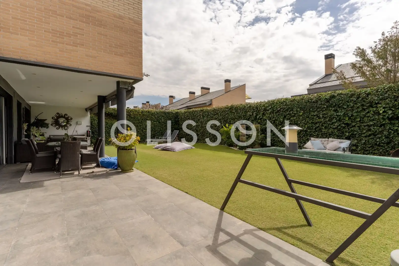 Terrassa de Casa o xalet en venda en La Moraleja amb Aire condicionat, Calefacció i Jardí privat
