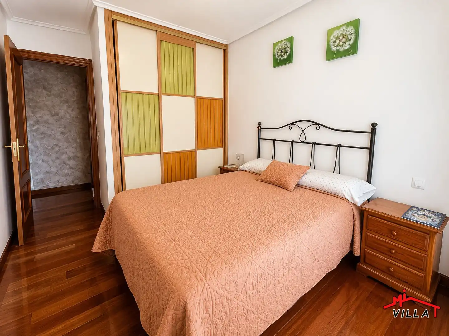 Schlafzimmer von Wohnung zum Verkauf in Ampuero mit Heizung, Abstellraum und Möbliert