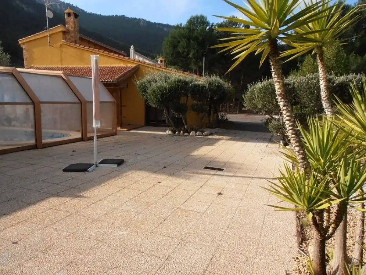 Terrace of Houses for rent in Castalla  with Heating, Terrace and Swimming Pool