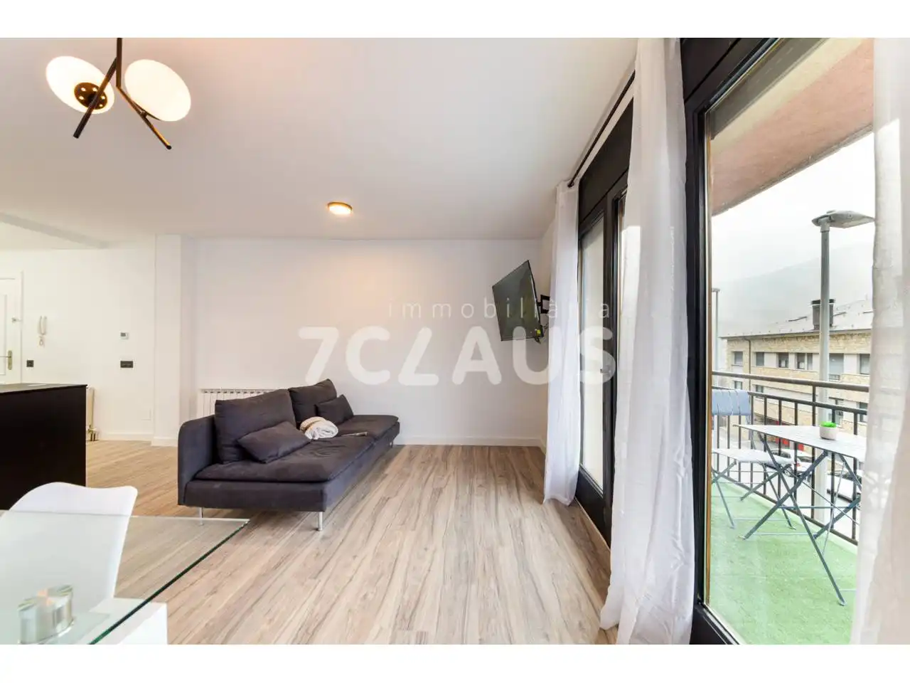 Schlafzimmer von Wohnung zum Verkauf in Encamp mit Heizung, Parkett und Terrasse