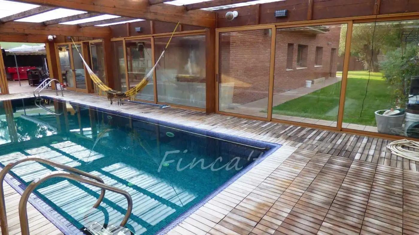 Piscina de Casa o xalet en venda en Moià amb Aire condicionat, Calefacció i Terrassa