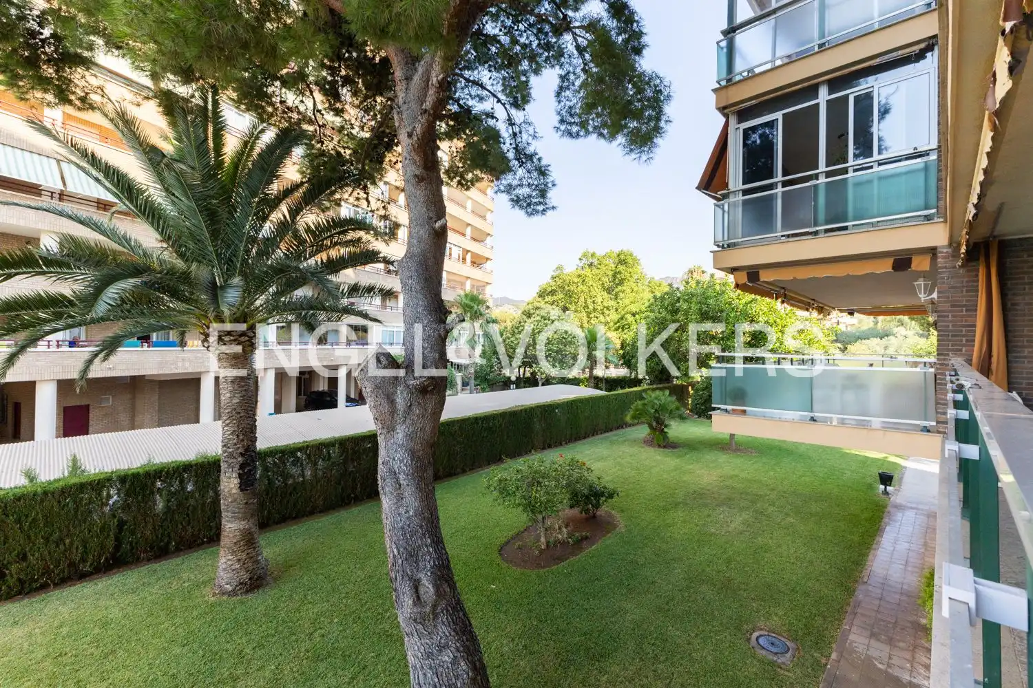 Vista exterior de Piso en venta en Benicasim / Benicàssim con Calefacción, Jardín privado y Terraza
