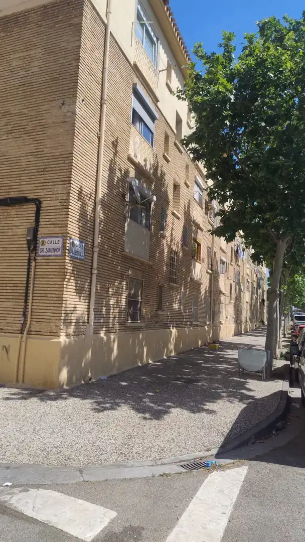 Vista exterior de Piso en venta en Zaragoza