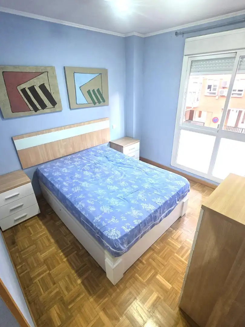 Schlafzimmer von Wohnung zum Verkauf in Leganés mit Klimaanlage, Heizung und Parkett