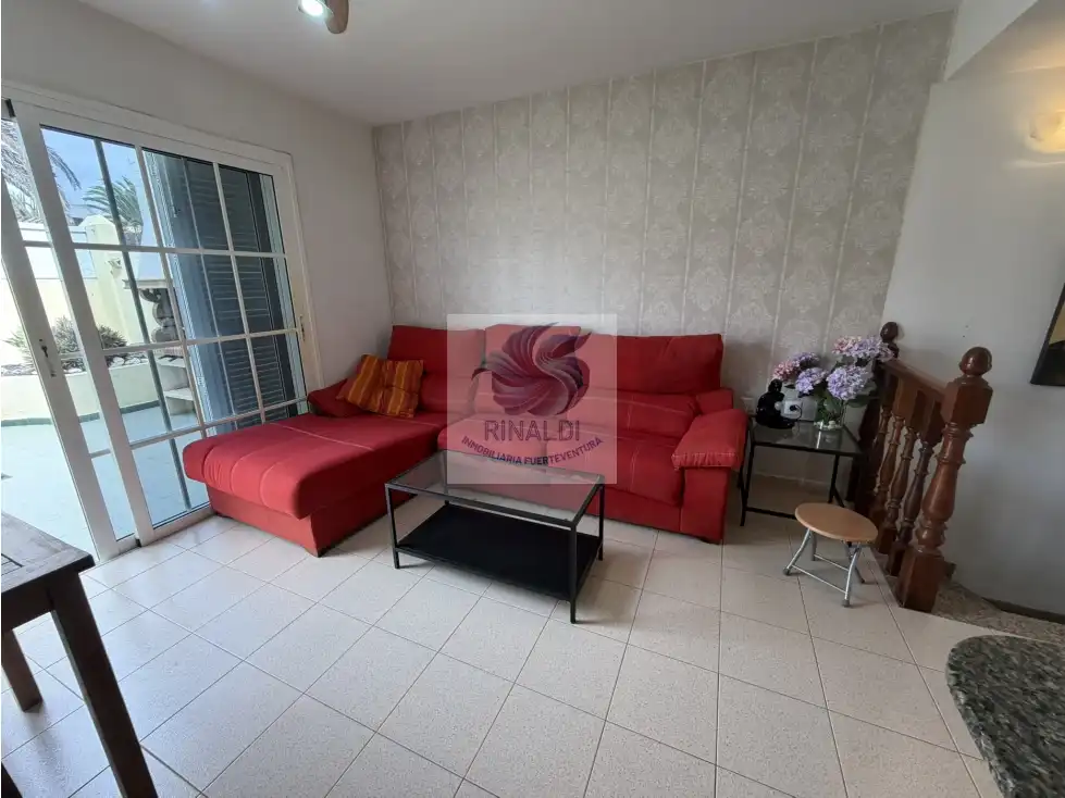 Sala de estar de Dúplex en venta en Caleta de Fuste