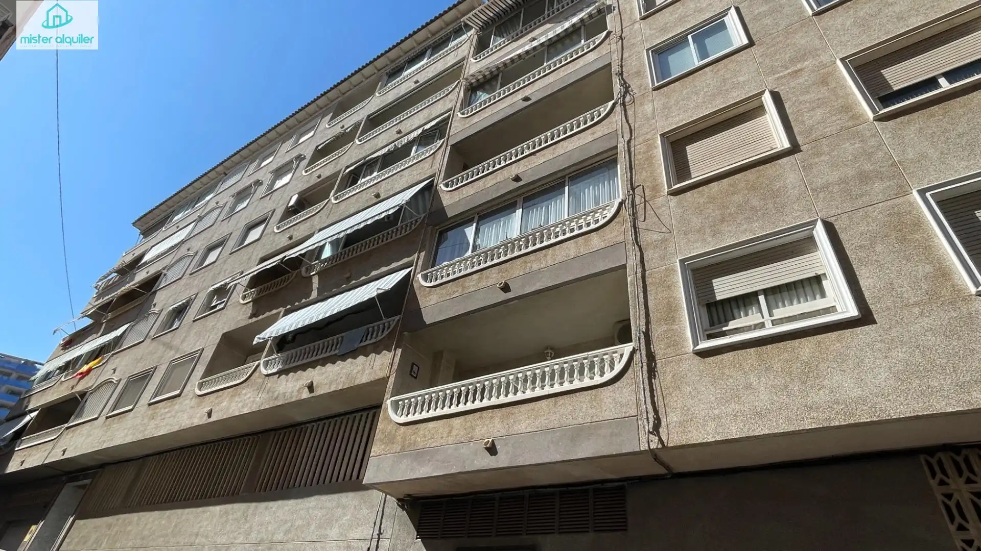 Außenansicht von Wohnungen zur Miete in El Campello mit Klimaanlage, Heizung und Terrasse