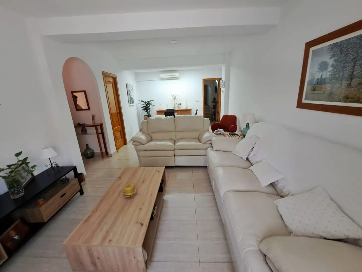 Sala d'estar de Casa o xalet en venda en Cartagena amb Aire condicionat, Calefacció i Jardí privat