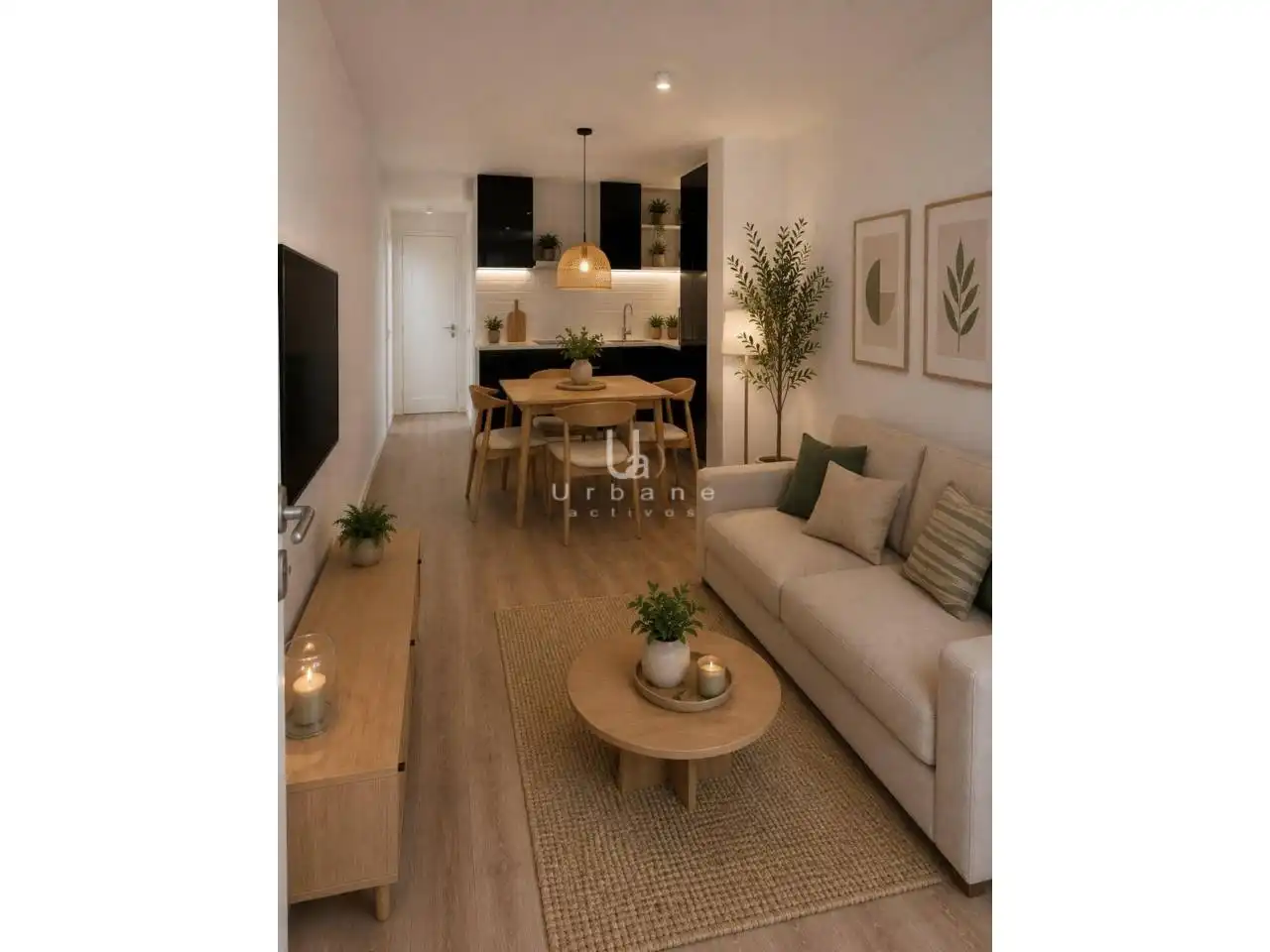 Sala de estar de Casa adosada en venta en Las Torres de Cotillas