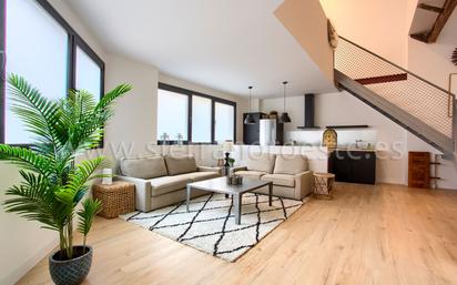 Living room of Duplex for sale in  Madrid Capital  with Air Conditioner