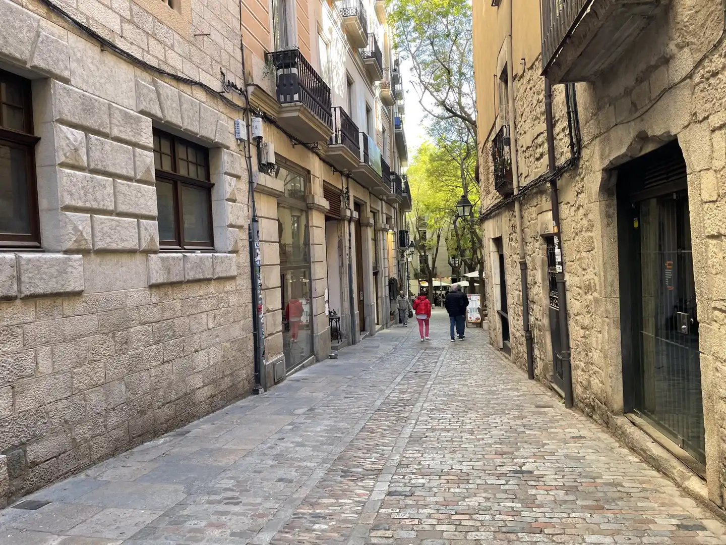 Exterior view of Flat for sale in Girona  with Heating, Furnished and Balcony