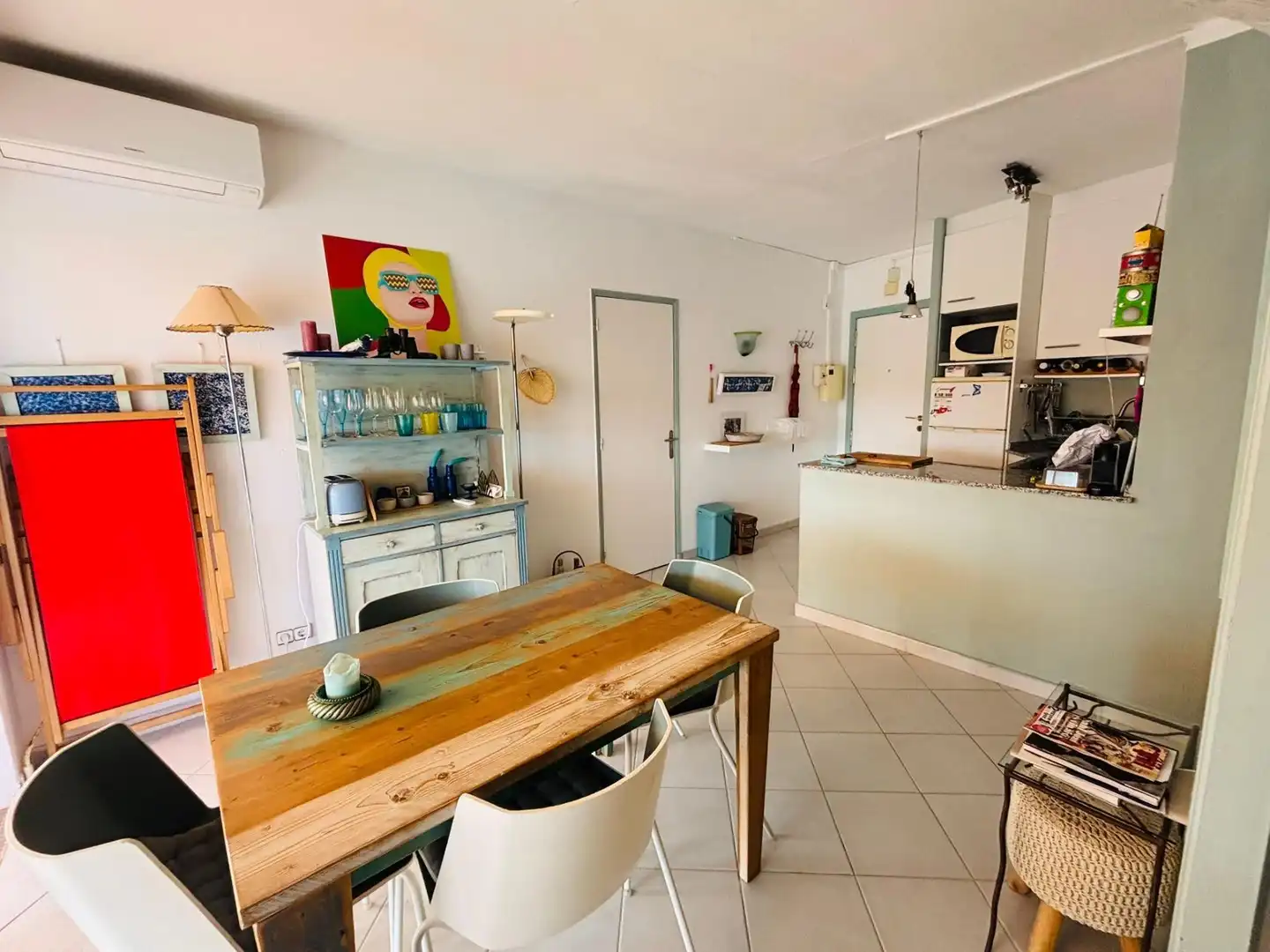 Kitchen of Flat for rent in Es Castell  with Air Conditioner, Heating and Terrace