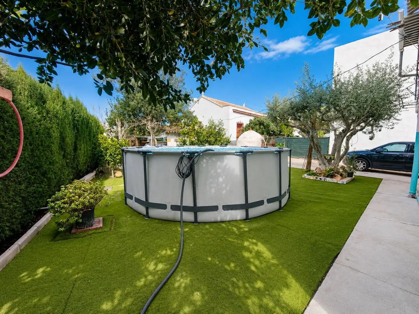 Swimming pool of Houses for sale in Beniel  with Air Conditioner, Heating and Private garden
