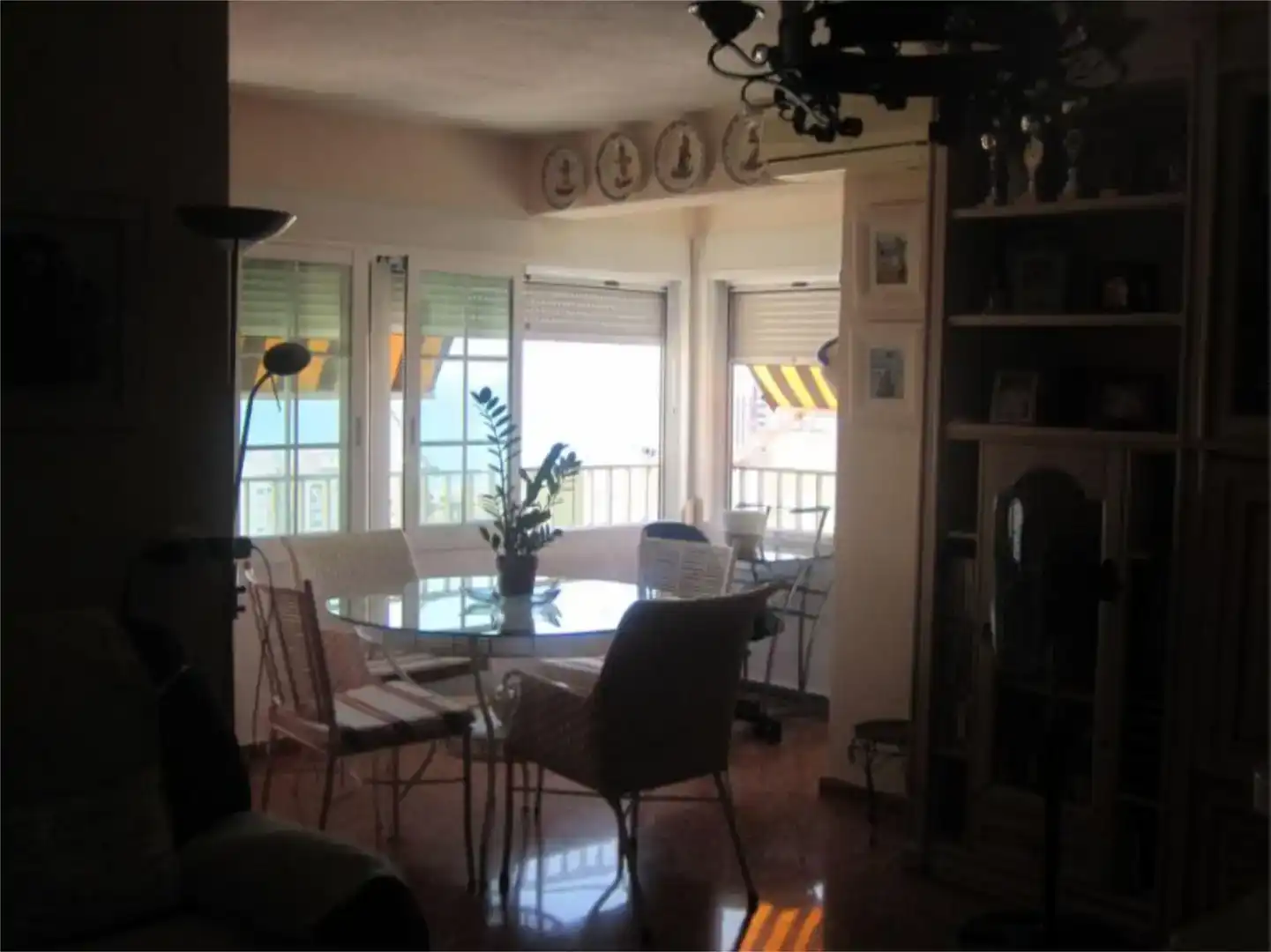 Dining room of Apartments for rent in Puçol  with Air Conditioner, Swimming Pool and Balcony