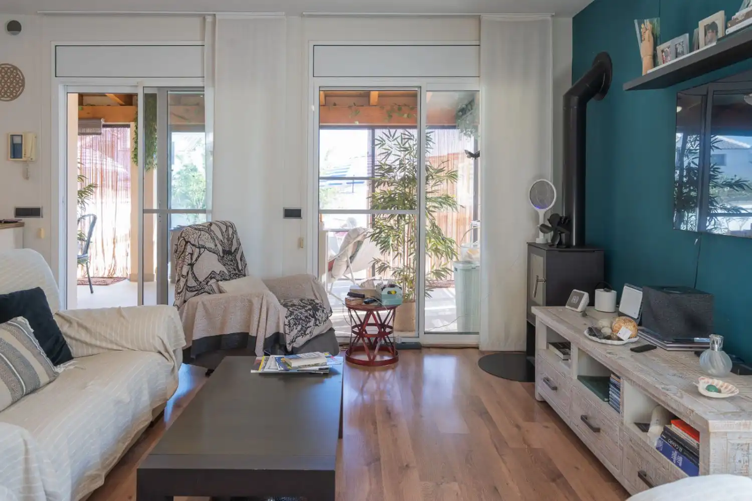 Living room of Houses for sale in Alcanar  with Air Conditioner, Heating and Terrace
