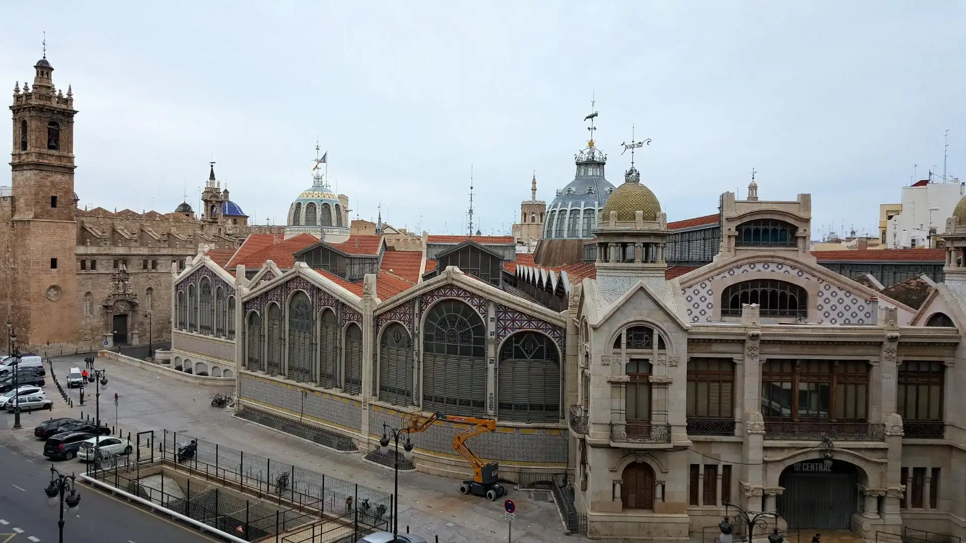 Außenansicht von Dachboden zur Miete in Valencia mit Klimaanlage, Heizung und Terrasse