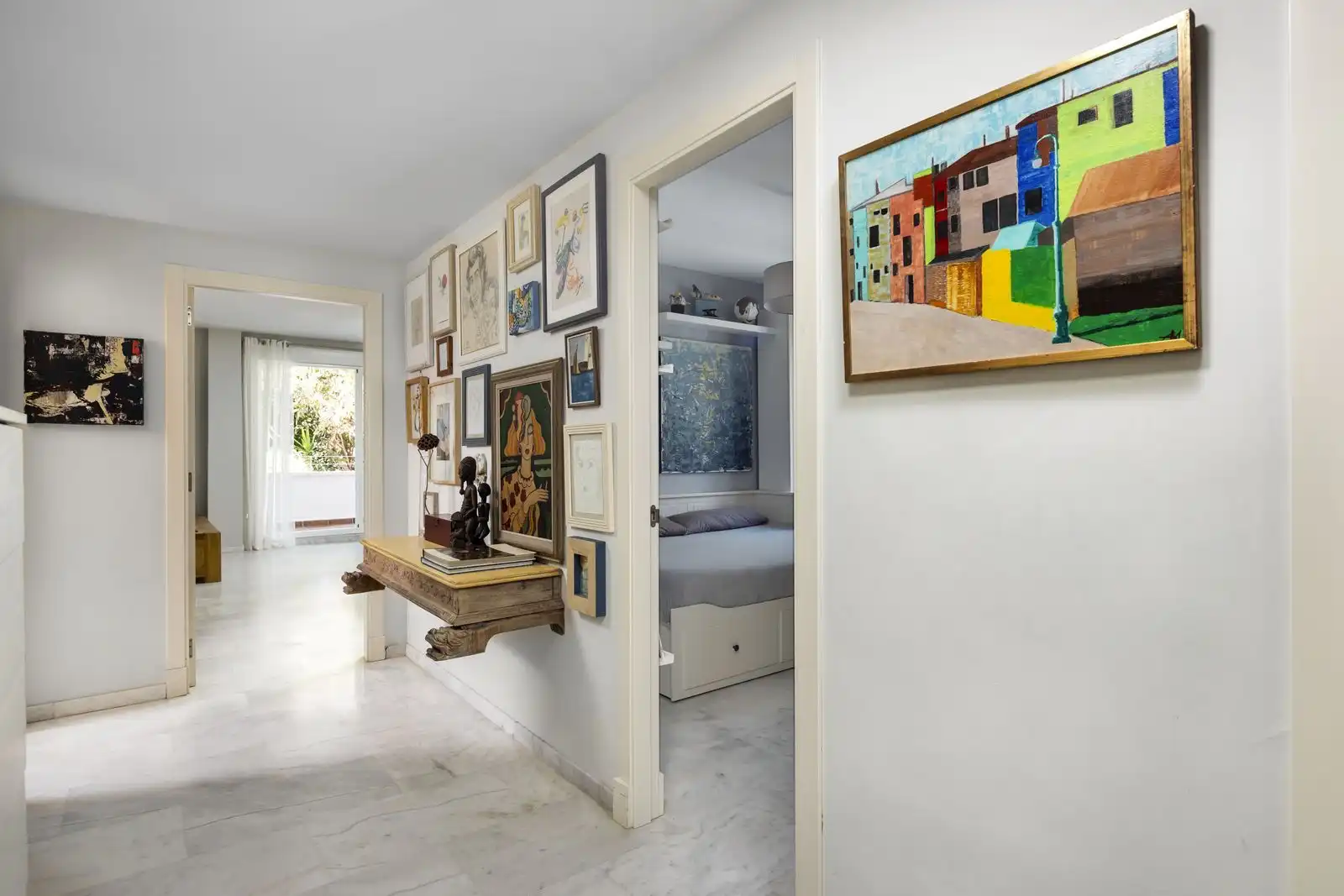 Wohnungen zum Verkauf in Benalmádena mit Klimaanlage, Privatgarten und Terrasse