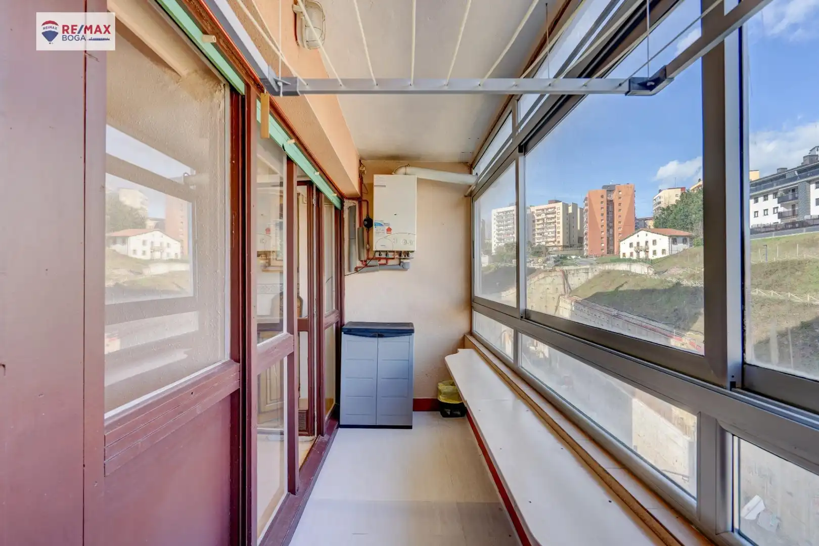 Balcony of Flat for sale in Errenteria  with Parquet flooring and Furnished