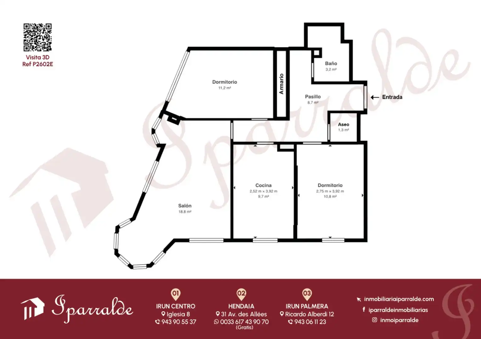 Flat for sale in Irun   with Heating
