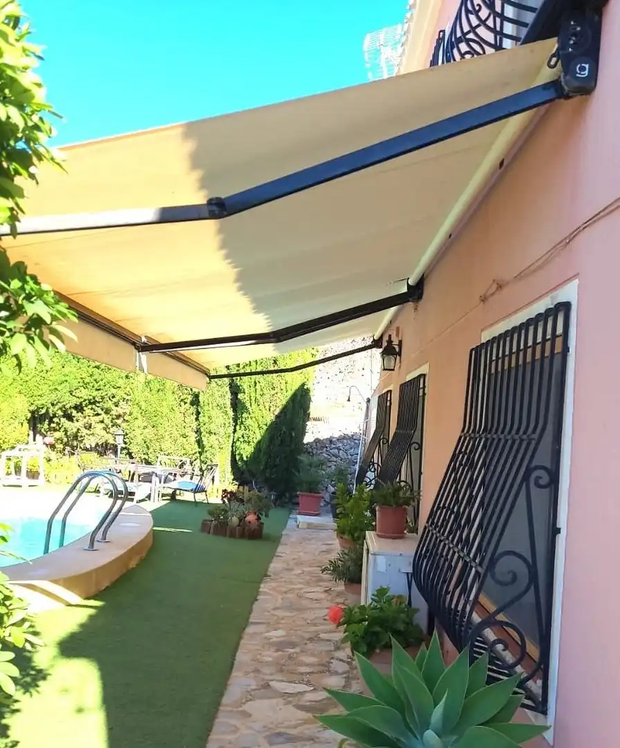 Terrassa de Casa o xalet en venda en Finestrat amb Jardí privat, Terrassa i Traster