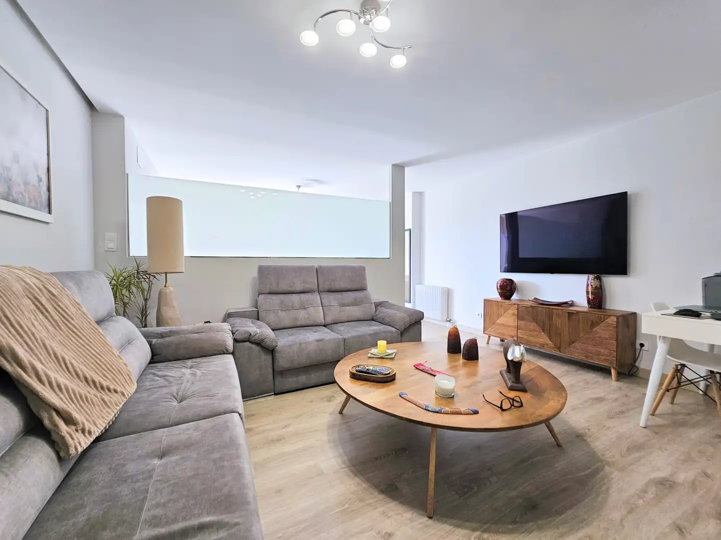 Living room of Flat for sale in Cartagena  with Parquet flooring