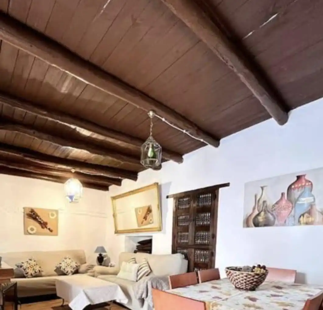 Living room of Houses for sale in Jabugo  with Terrace and Furnished